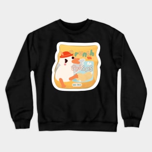 Crunchy Sea Salt Crisps Snack Crewneck Sweatshirt